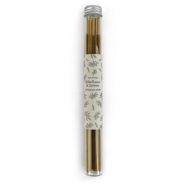 Ffyn Arogldarth | Incense Sticks - Elderflower & Lemon