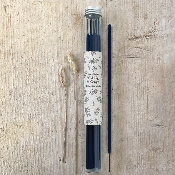 Ffyn Arogldarth | Incense Sticks - Wild Fig & Grape