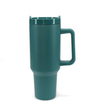 Cwpan Teithio Gyda Handlen (1.2Ltr) - Glas Petrol | Travel Tumbler With Handle (1.2Ltr) - Petrol Blue