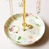 Desgyl Gemwaith Gyda Stand | Women Trinket Dish With Stand