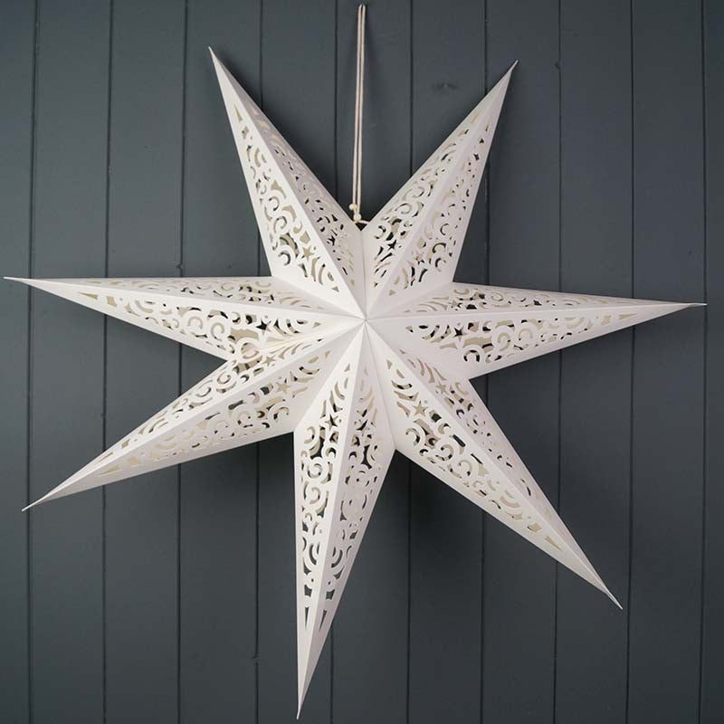 Seren Bapur - 75cm | Hanging Paper Star - 75cm