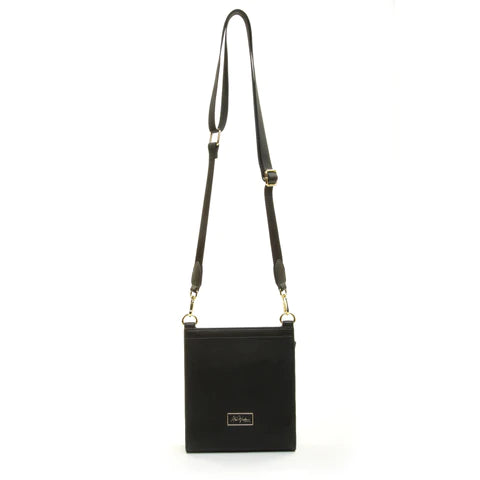 Bag Croesgorff - Du | Bloomsburry Messenger Bag by Alice Wheeler - Black