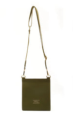 Bag Croesgorff - Olif | Bloomsburry Messenger Bag by Alice Wheeler - Olive