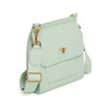 Bag Croesgorff - Mint | Bloomsburry Messenger Bag by Alice Wheeler - Pastel Mint