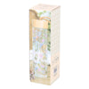 Potel Ddwr Wydr a Bambw - Blodau Hardd | Glass & Bamboo Water Bottle - Blooming Lovely