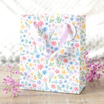 Bag Anrheg Canolig - Blodau'r Gwanwyn | Medium Gift Bag - Spring Floral