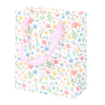 Bag Anrheg Canolig - Blodau'r Gwanwyn | Medium Gift Bag - Spring Floral