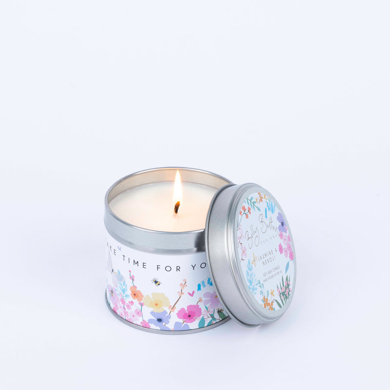 Cannwyll Bersawrus | Fragranced Tin Candle - Take Time For Yourself