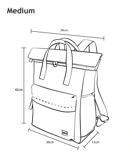 Bag Roka | ROKA Canfield B Medium Sustainable - Military (Nylon)