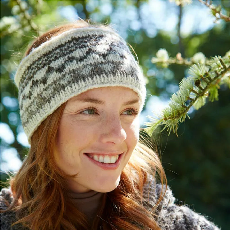 Band Pen Pachamama | Pachamama Headband - Classic Fairisle Natural