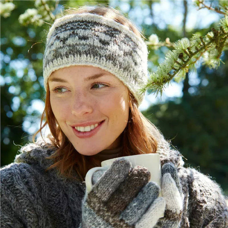 Band Pen Pachamama | Pachamama Headband - Classic Fairisle Natural