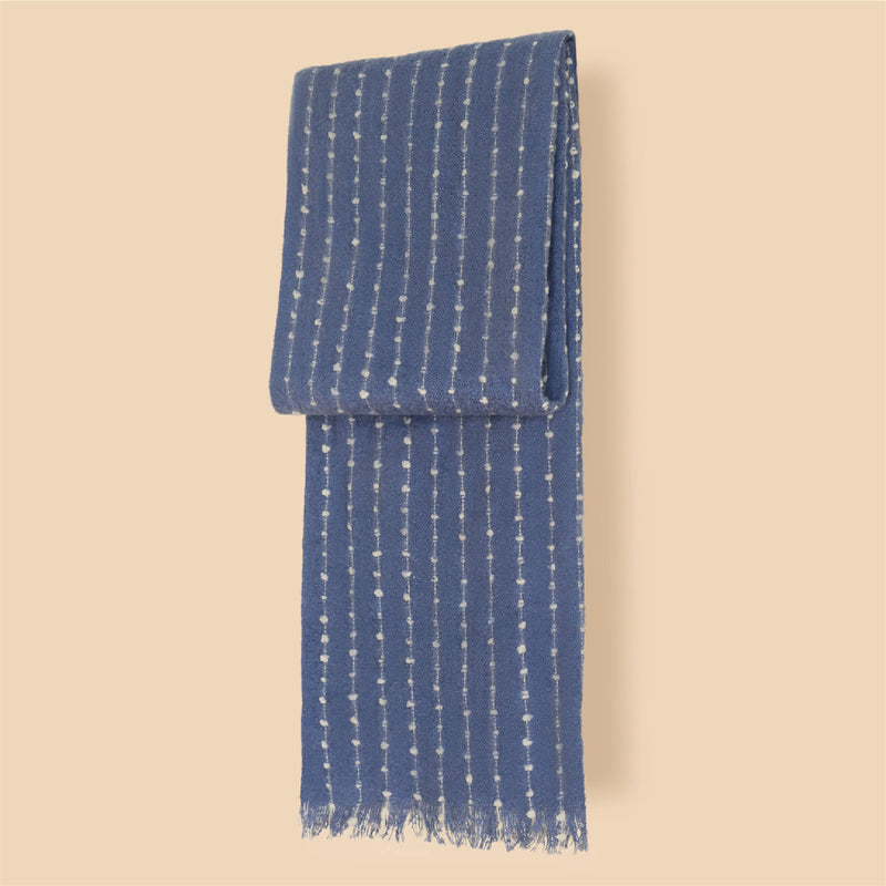 Sgarff Dakota Powder  | Powder Dakota Cosy Scarf - Denim