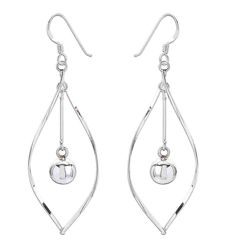 Clustdlysau Arian | Sterling Silver Earrings - Tara