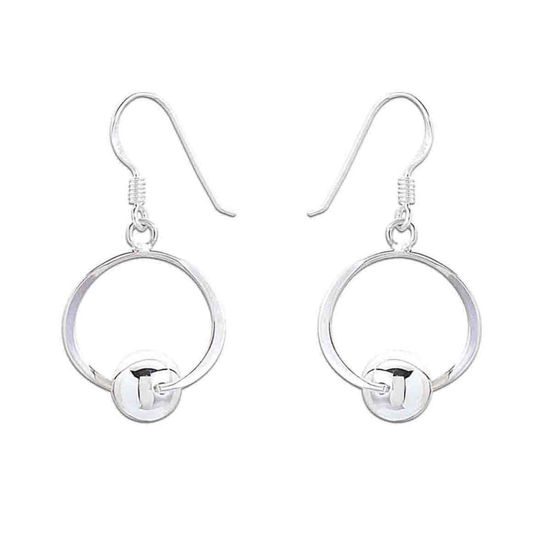 Clustdlysau Arian | Sterling Silver Earrings - Harriet