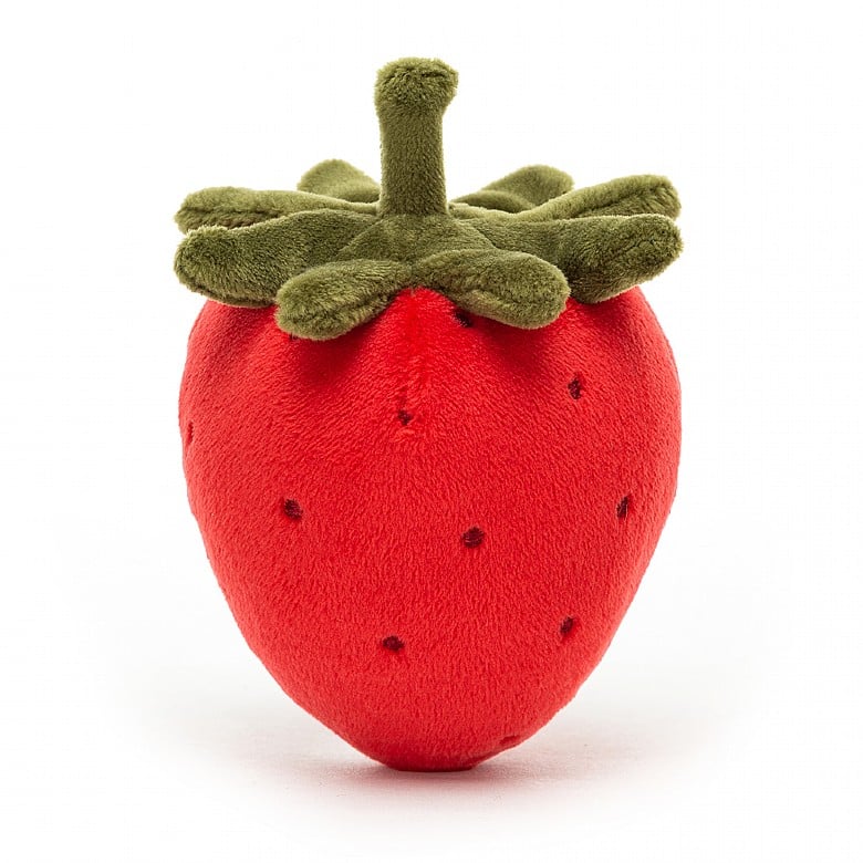 Ffrwyth Ffantastig - Mefusen | Jellycat Fabulous Fruit - Strawberry