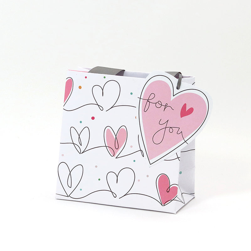 Bag Anrheg Bach | Small Gift Bag - Hearts