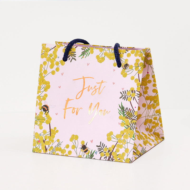 Bag Anrheg Mwg | Mug Gift Bag - Mimosa