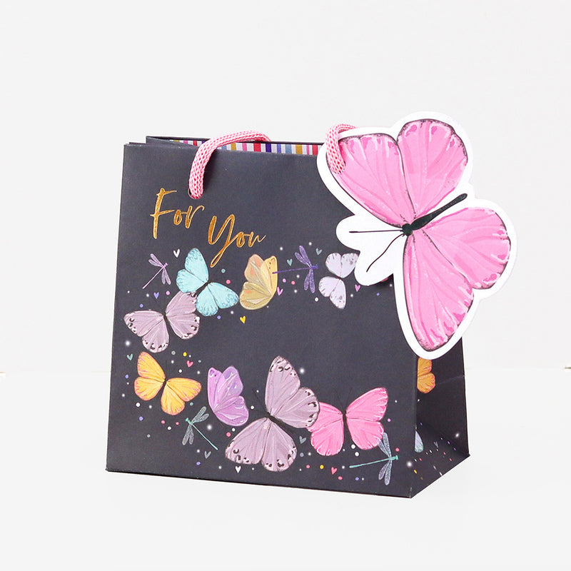 Bag Anrheg Bach | Small Gift Bag - Butterflies