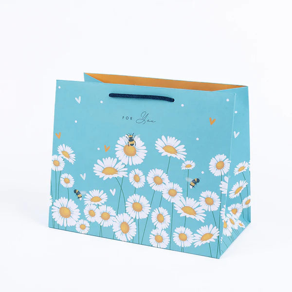 Bag Anrheg Mawr | Tote Gift Bag - Daisy