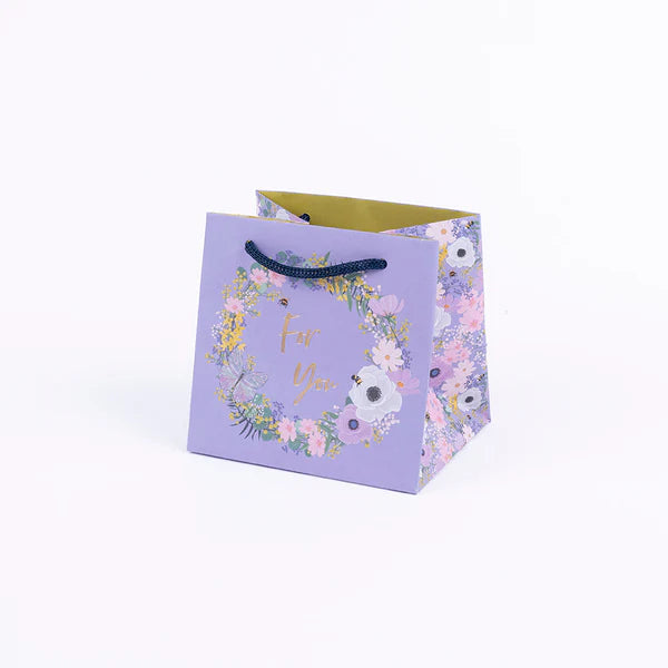 Bag Anrheg Mwg | Mug Gift Bag - Elle Floral