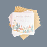 Pecyn Cardiau Nadolig - Joy | Christmas Card Pack - Joy