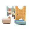 Tegan Pren Mainc a Morthwyl | Hammer Bench Wooden Toy