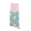 Sanau - Iechyd Da | Miss Sparrow Socks - Cheers Blue