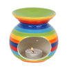 Llosgwr Olew - Streipiau Enfys | Oil Burner - Rainbow Stripes