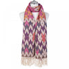 Sgarff Ellie - Oren/Piws | Ellie Scarf - Orange/Purple