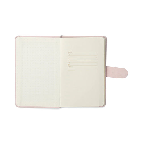 Dyddiadur Cyfrineiriau | Mini Password Journal - Lock