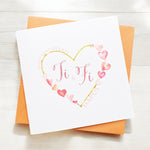 Cerdyn Dydd Sant Ffolant - Rachel | Valentine's Day Card - Rachel