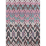 Sgarff Ellie - Pinc/Gwyrdd | Ellie Scarf - Pink/Green