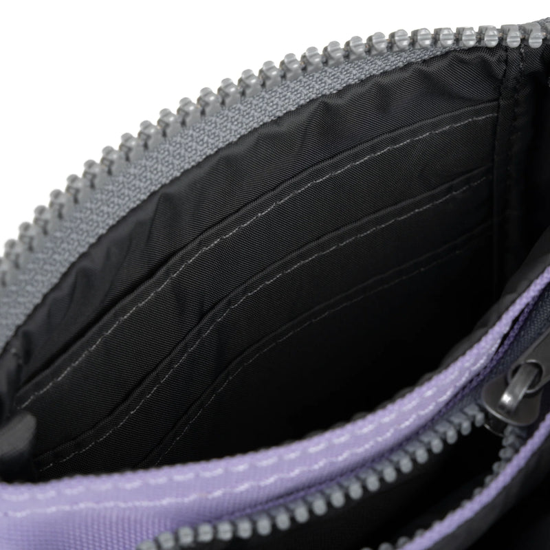 Pwrs Roka | ROKA Carnaby Small Sustainable Wallet - Lavender (Canvas)