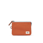 Pwrs Roka | ROKA Carnaby Small Sustainable Wallet - Pumpkin (Canvas)