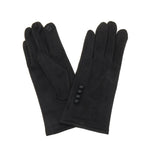 Menig Swêd - Du | Faux Suede Gloves - Raven