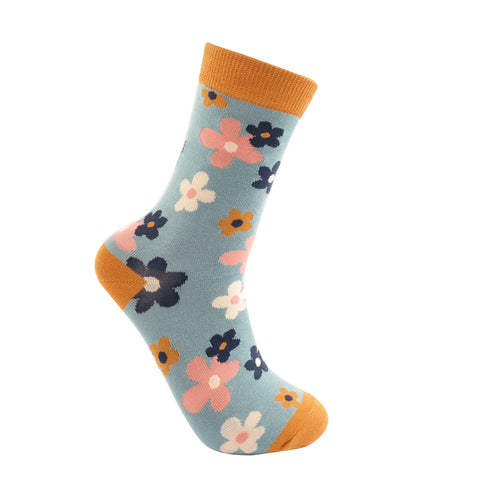 Sanau - Blodau Haul | Miss Sparrow Socks - Cute Daisy Duck Egg