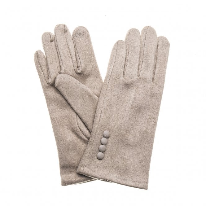 Menig Swêd - Carreg | Faux Suede Gloves - Stone