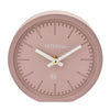Cloc Desg Minimalaidd - Pinc | Minimalist Desk Clock - Pink