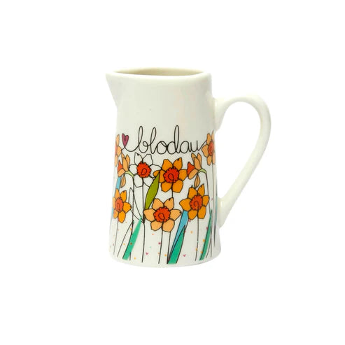 Jwg Flodau Fechan - Cennin Pedr | Tiny Flower Jug - Daffodils