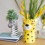 Ffiol Llewpart Wych | Fabulous Leopard Vase