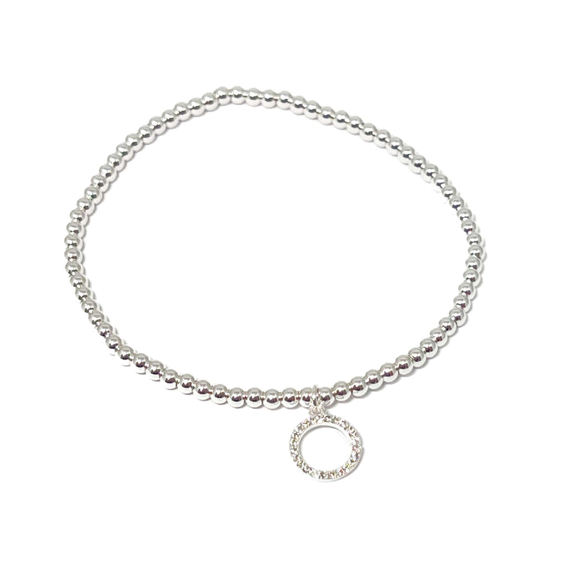 Breichled Dawn - Arian | Dawn Bracelet - Silver