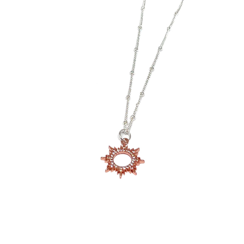 Cadwen Heulwen - Aur Coch | Heulwen Necklace - Rose Gold