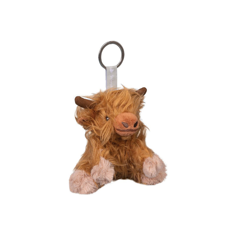 Cylch Goriadau Wendale | Wrendale Plush Keyring - 'Gordon' Highland Cow