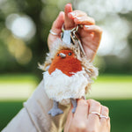 Cylch Goriadau Wendale | Wrendale Plush Keyring - 'Adele' Robin