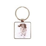 Cylch Goriadau Wendale | Wrendale Keyring - 'Skye' Spaniel