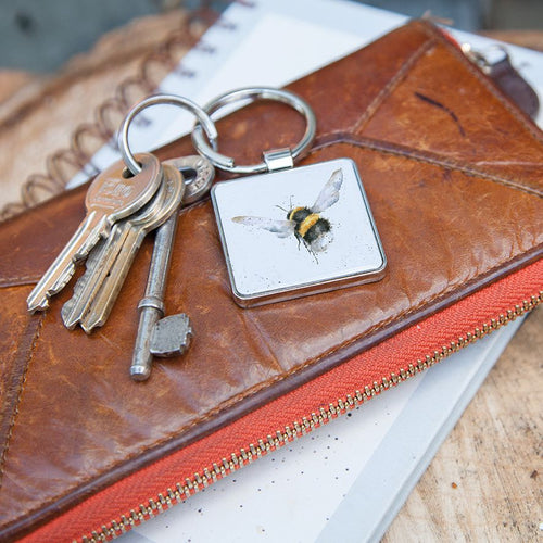 Cylch Goriadau Wendale | Wrendale Keyring - 'Flight of the Bumblebee'