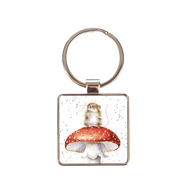 Cylch Goriadau Wendale | Wrendale Keyring - 'He's a Fun-Gi"