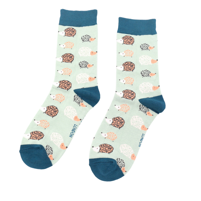 Sanau - Draenog | Miss Sparrow Socks - Hedegehog Duck Egg