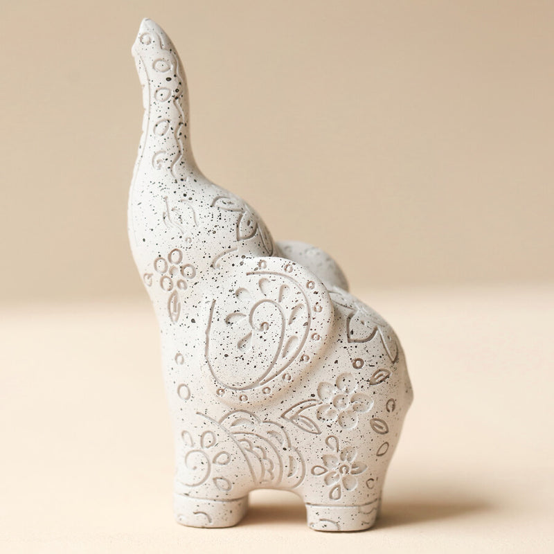 Stand Modrwyau Eliffant | Elephant Ring Holder - Speckled