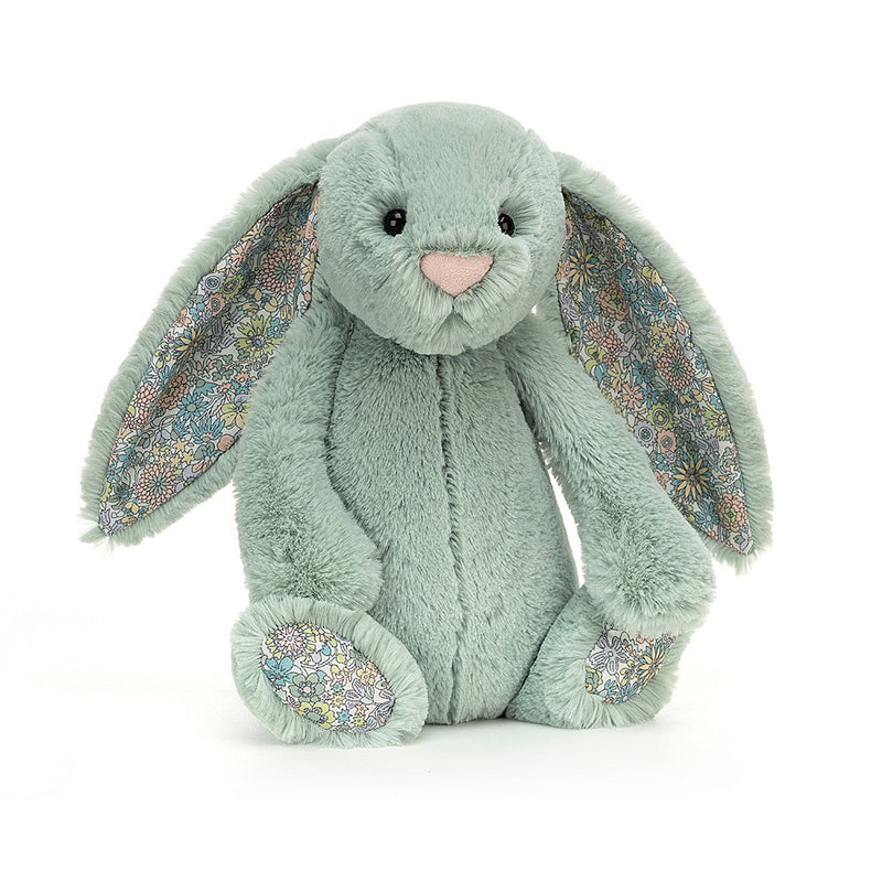 Bwni Canolig Blodeuog - Gwyrdd  | Jellycat Medium Blossom Bunny - Sage